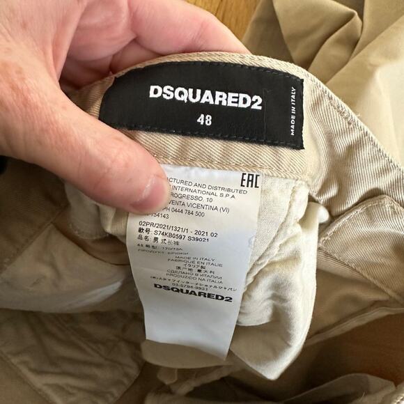 Dsquared2 Chino Pants in Beige - Picture 3 of 6